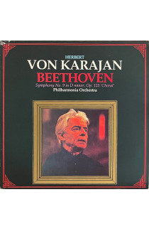 Ludwig Van Beethoven, Herbert von Karajan - Symphony No. 9 in D Minor, Op. 125 "Choral" (LP) 