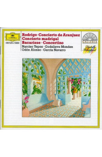 Joaquin Rodrigo, Salvador Bacarisse - Narciso Yepes, Godelieve Monden - Concierto De Aranjuez, Concierto Madrigal, Concertino (CD)