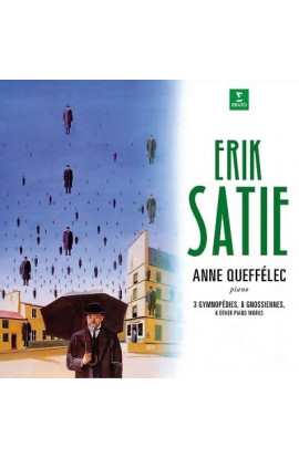 Erik Satie, Anne Queffelec - 3 Gymnopedies, 6 Gnossiennes & Other Piano Works (LP) 