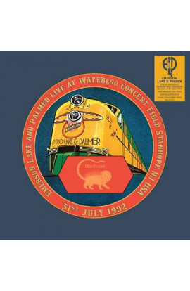 Emerson Lake & Palmer - Live At Waterloo Concert Field, Stanhope, New Jersey, 1992 (LP) 