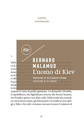 L'Uomo Di Kiev - Bernard Malamud (LIBRO) 