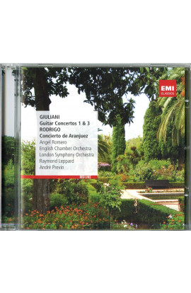 Mauro Giuliani, Joaquin Rodrigo - Angel Romero - Guitar Concertos 1 & 3, Concierto De Aranjuez (CD) 
