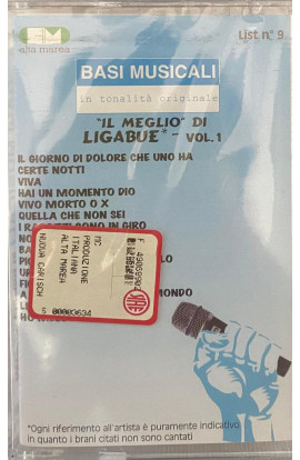 Artisti Vari - Basi Musicali In Tonalità Originale: Il Meglio di Ligabue Vol. 1 (MC) 