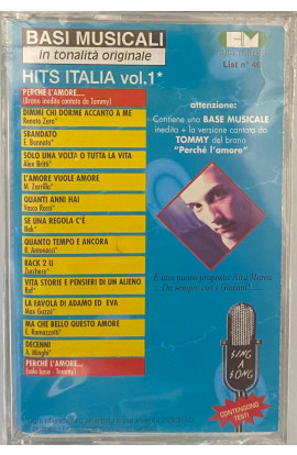Artisti Vari - Basi Musicali In Tonalità Originale: Hits Italia Vol. 1 (MC) 