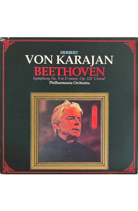 Ludwig Van Beethoven, Herbert von Karajan - Symphony No. 9 in D Minor, Op. 125 "Choral" (LP) 