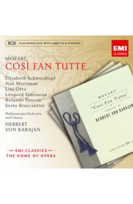 Wolfgang Amadeus Mozart - Così Fan Tutte (CD) 