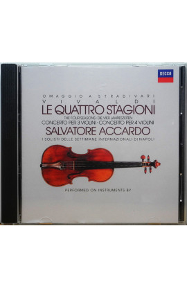 Antonio Vivaldi - Le Quattro Stagioni, Concerto per Violino 3 & 4 (CD) 