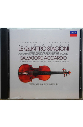 Antonio Vivaldi, Salvatore Accardo - Le Quattro Stagioni / Concertos For 3 & 4 Violins (CD) 