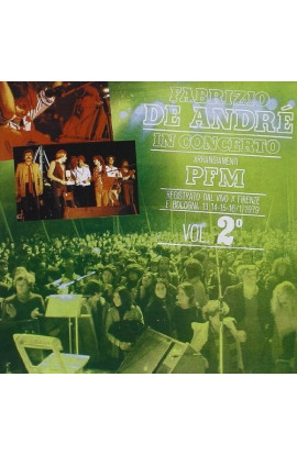 Fabrizio De Andrè - In Concerto, Arrangiamenti PFM, Vol. 2° (LP) 