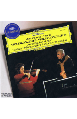 Mendelssohn, Bruch / Anne-Sophie Mutter, Berliner Philarmoniker, Herbert von Karajan - Violinkonzerte / Violin Concertos (CD) 