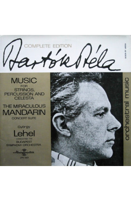 Bela Bartok - Music for Strings, Percussion and Celesta / The Miraculous Mandarin Concert Suite (LP) 
