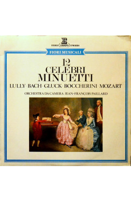 Orchestra Da Camera Jean-Francois Paillard - 12 Celebri Minuetti (LP) 