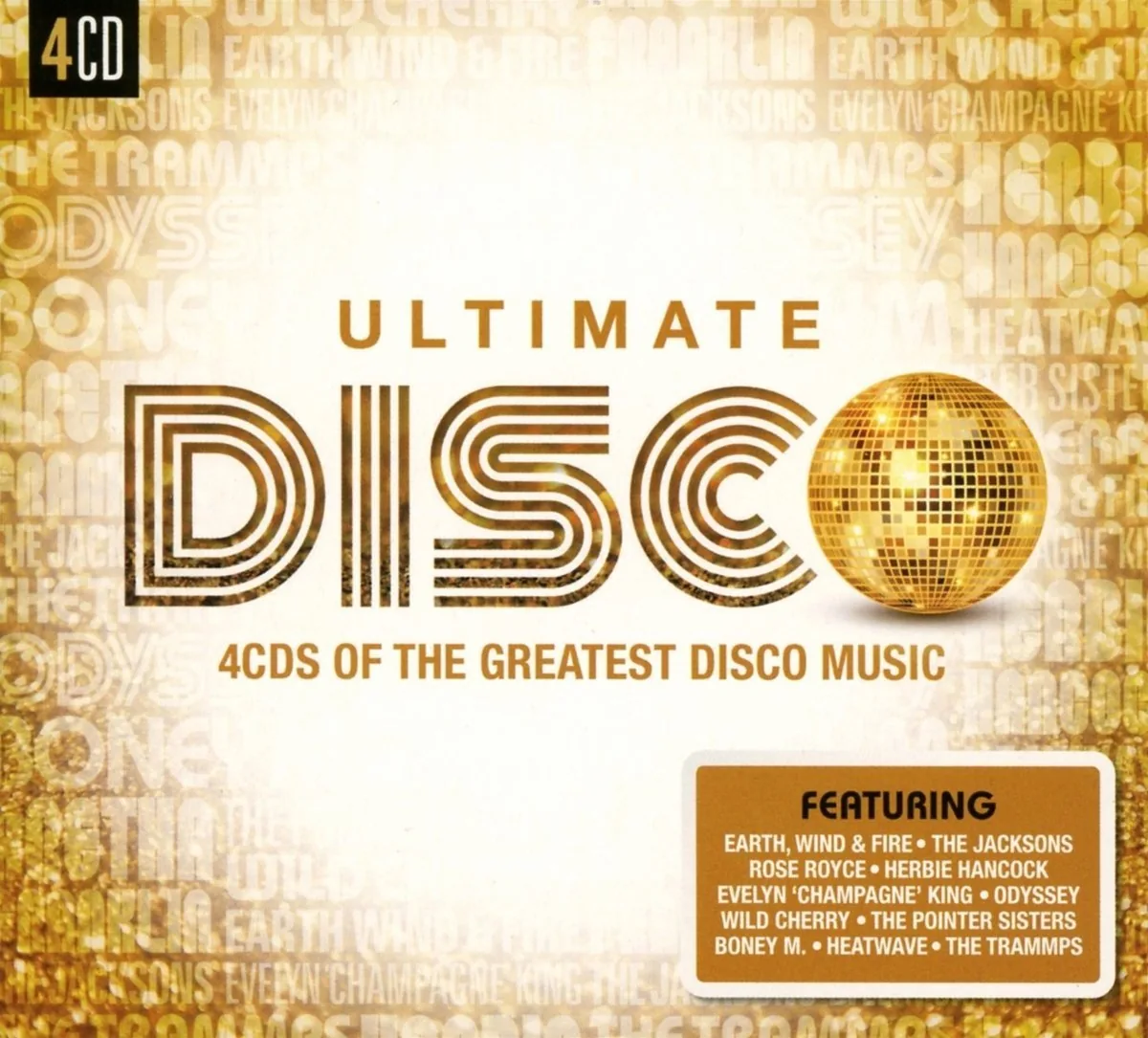 Copertina di Disco Ultimate: 4 Cds Of The Greatest Disco Music