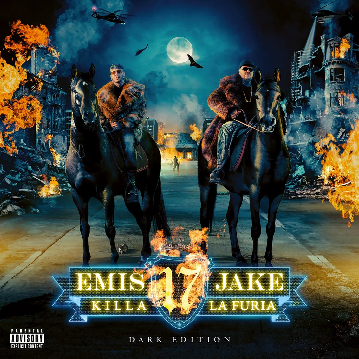 Copertina di Emis Killa Jake La Furia Dark Edition