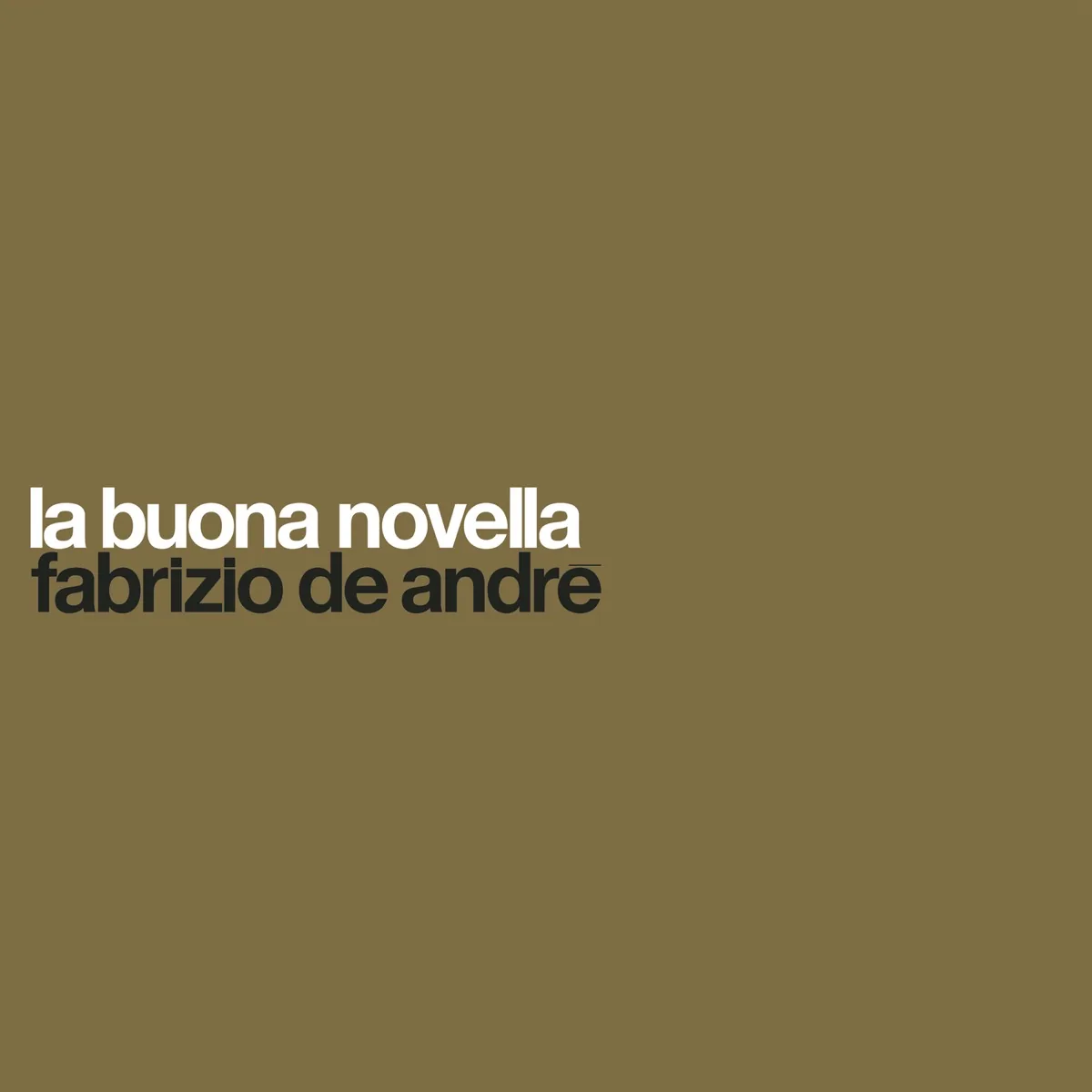 Copertina di La Buona Novella