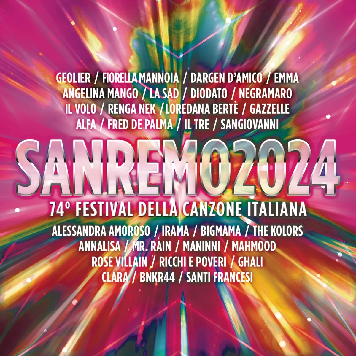 Copertina di Sanremo 2024