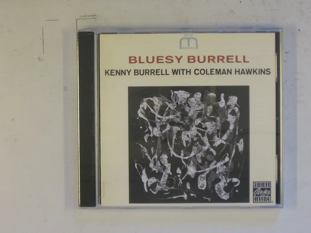 Copertina di Bluesy Burrell