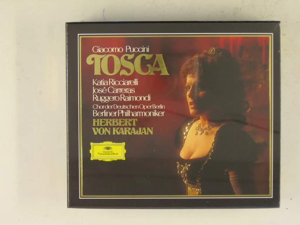 Copertina di Tosca