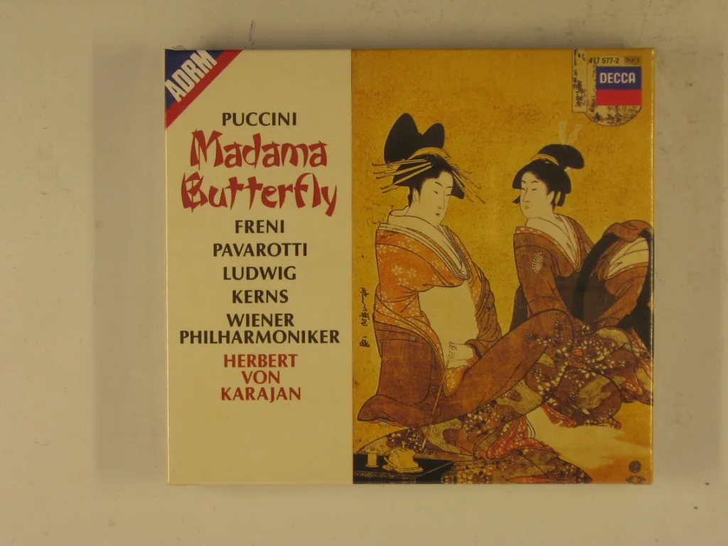 Copertina di Madama Butterfly