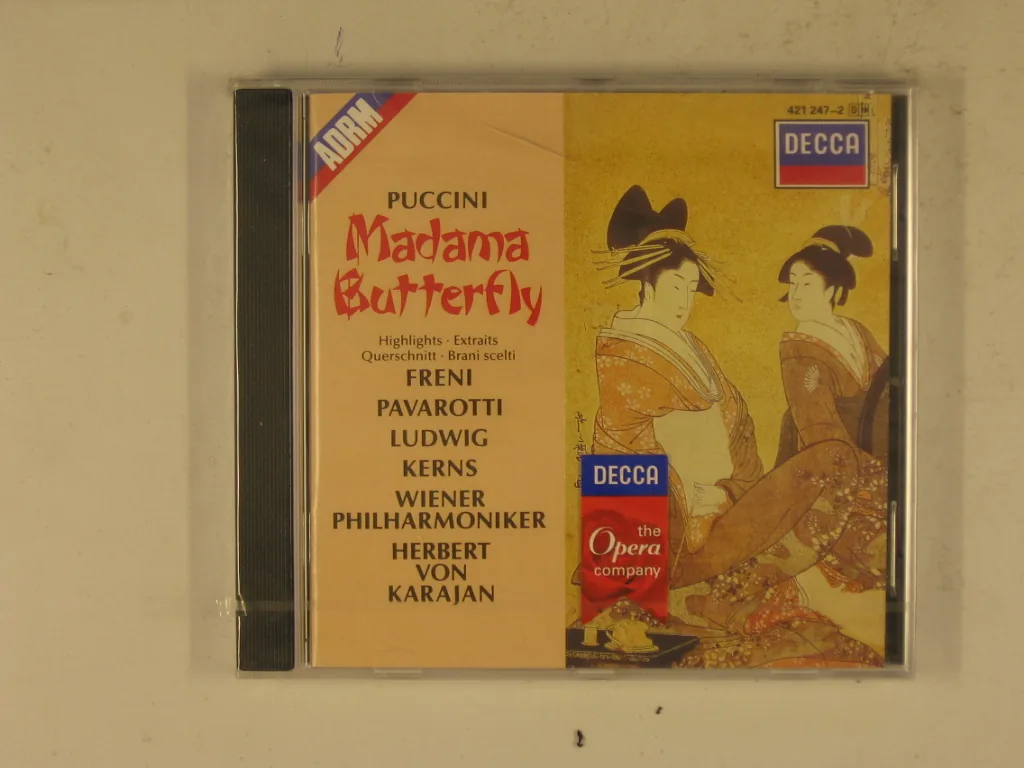 Copertina di Madama Butterfly