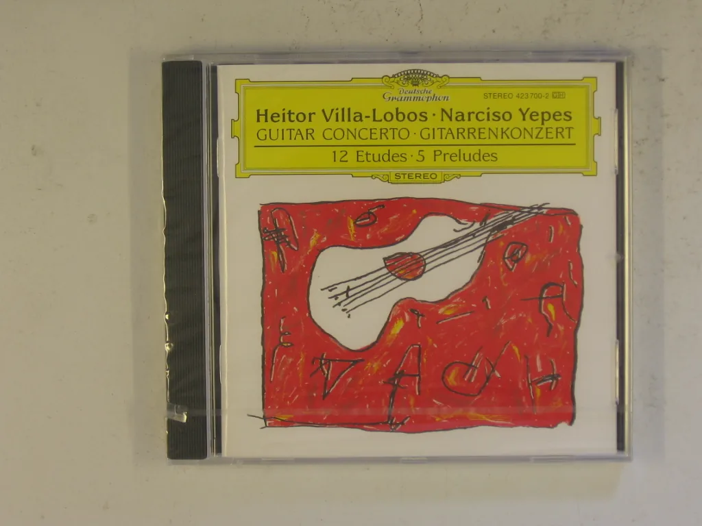 Copertina di Gitarrenkonzert, Etudes, Preludes