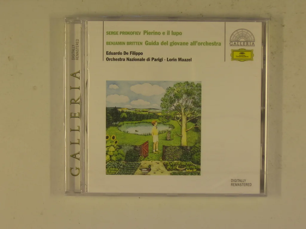 Copertina di Pierino E Il Lupo-Guida Del Giovane All'Orchestra