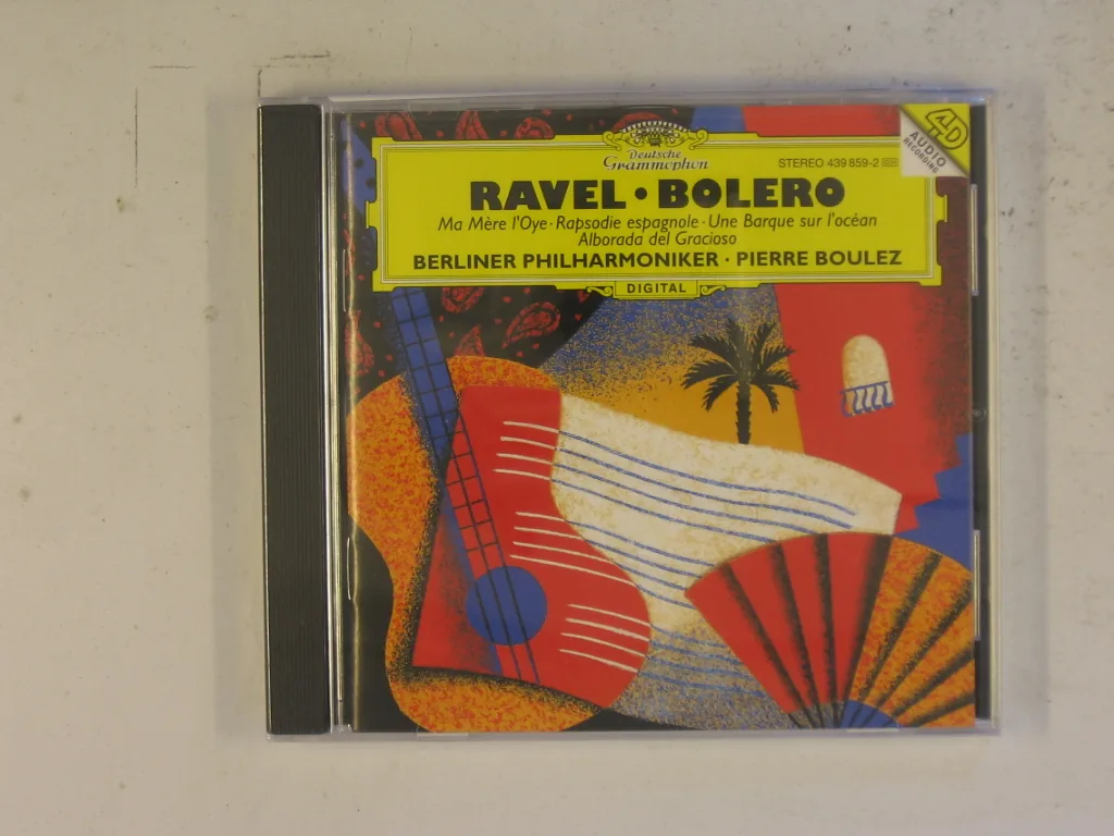 Copertina di Bolero-Rapsodia Spagnola-Ma Mere L'Oye-Alborada De