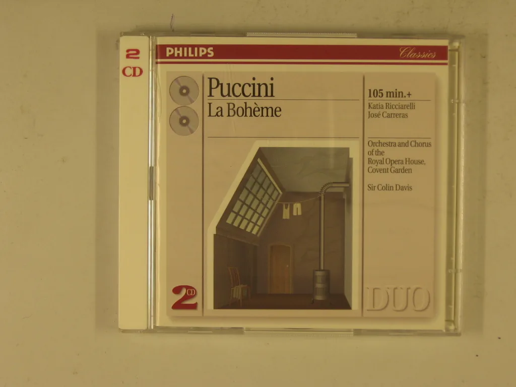 Copertina di La Boheme