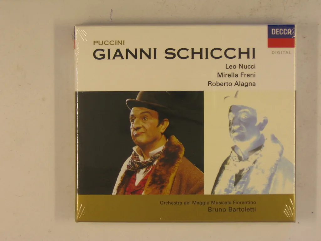 Copertina di Gianni Schicchi