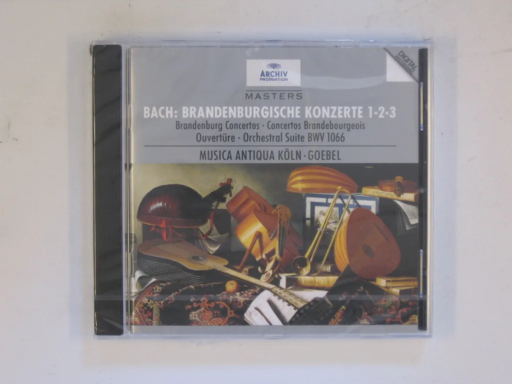 Copertina di Concerti Brandenburghesi 1-2-3