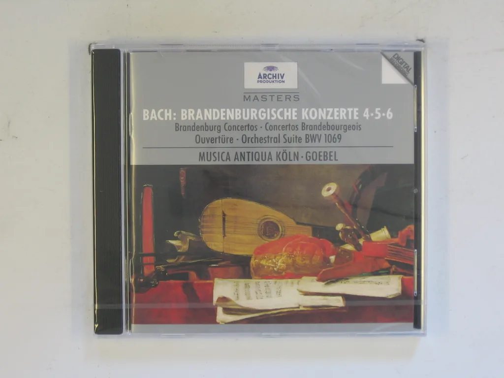 Copertina di Concerti Brandenburghesi 4-5-6.