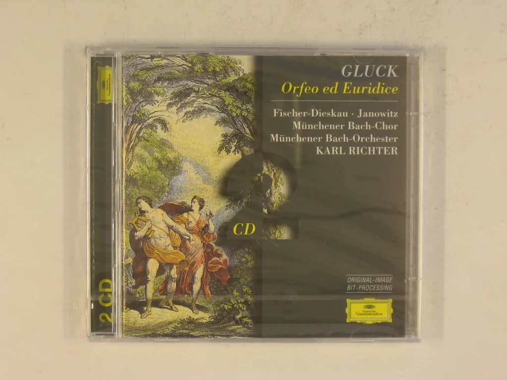 Copertina di Orfeo Ed Euridice