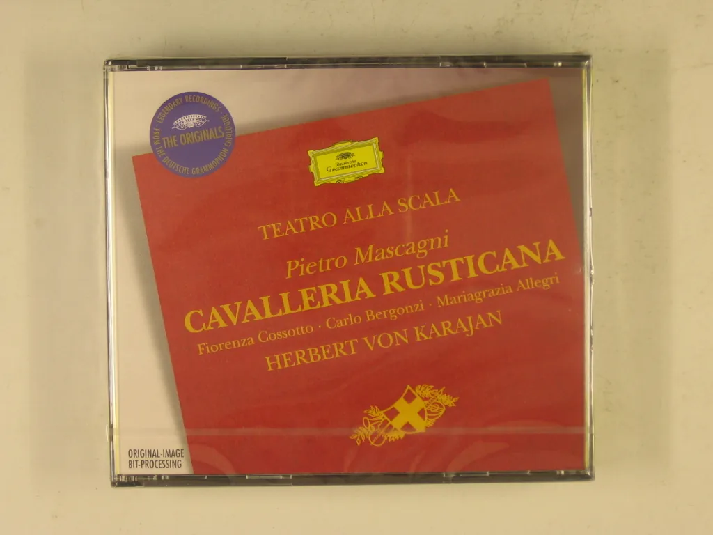 Copertina di Cavalleria Rusticana