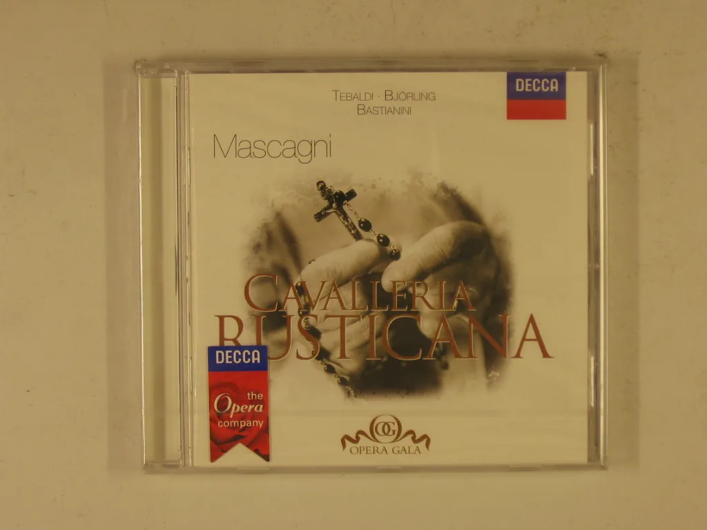 Copertina di Cavalleria Rusticana