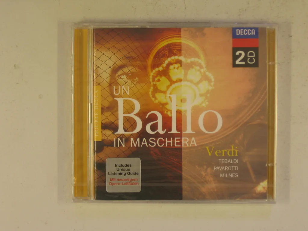 Copertina di Un Ballo In Maschera