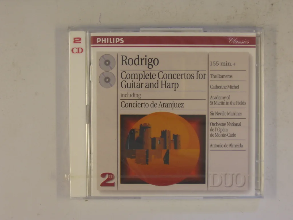 Copertina di Complete Concertos For Guitar And Harp