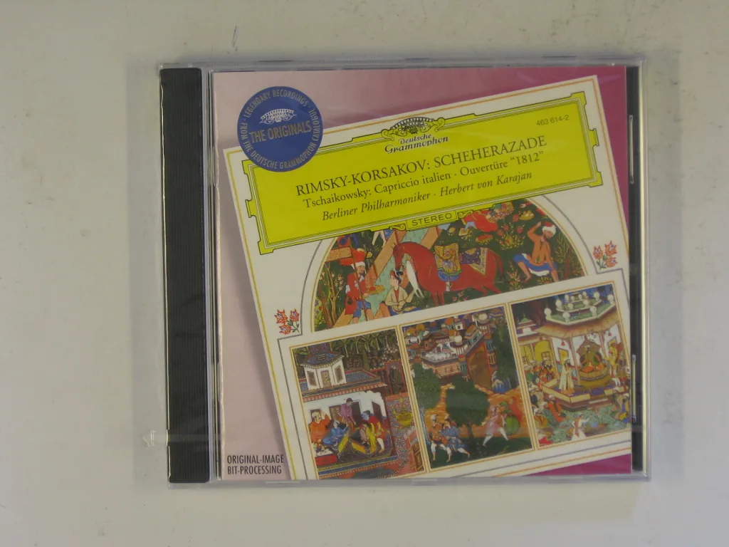 Copertina di Scheherazade-Capriccio Italiano- Ouverture