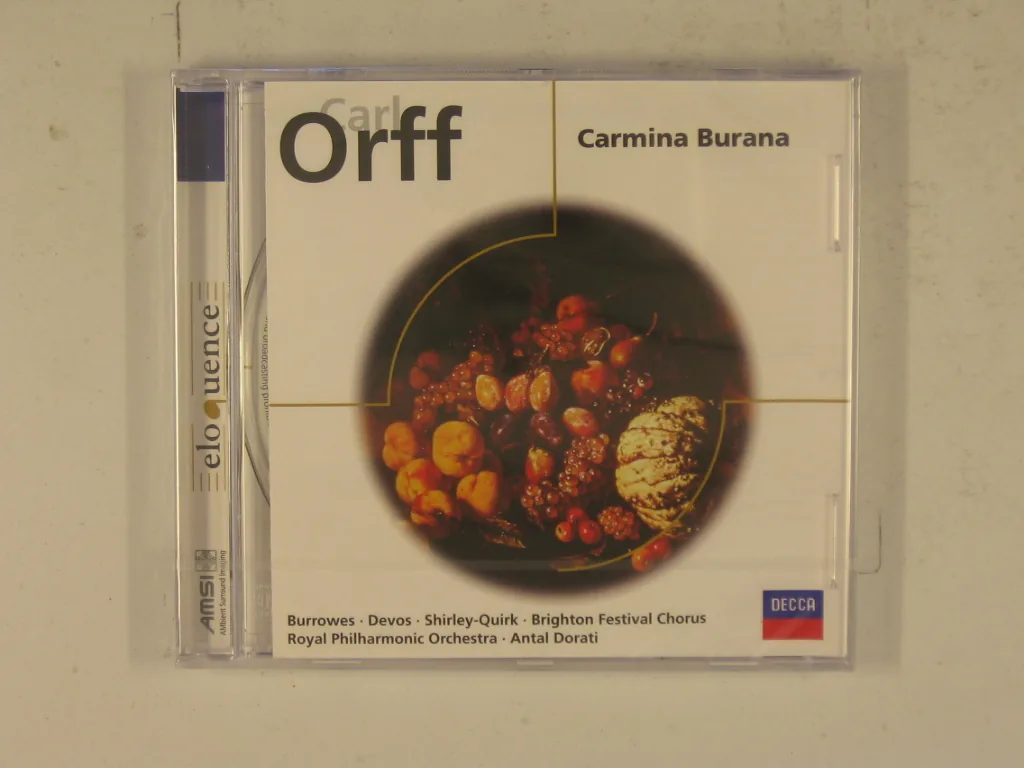 Copertina di Carmina Burana