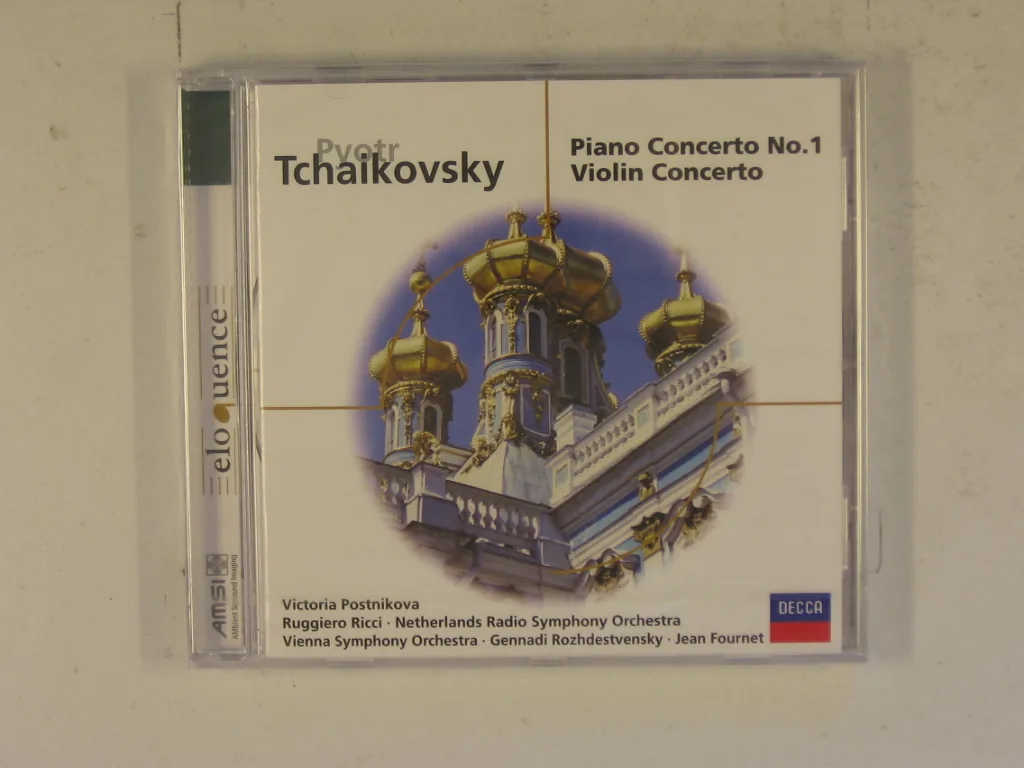 Copertina di Piano Concerto 1-Violin Concerto