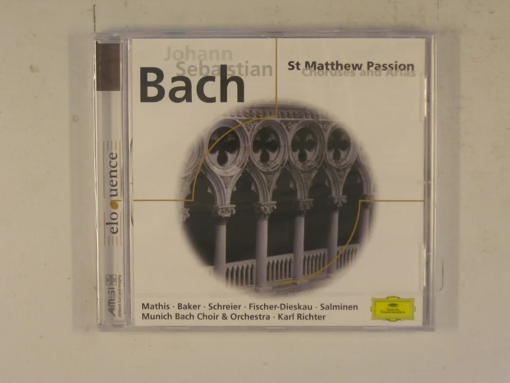 Copertina di St. Mattheus Passion-Choruses & Arias