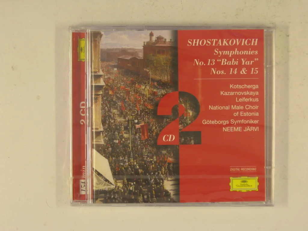Copertina di Symphonies N.13-14-15