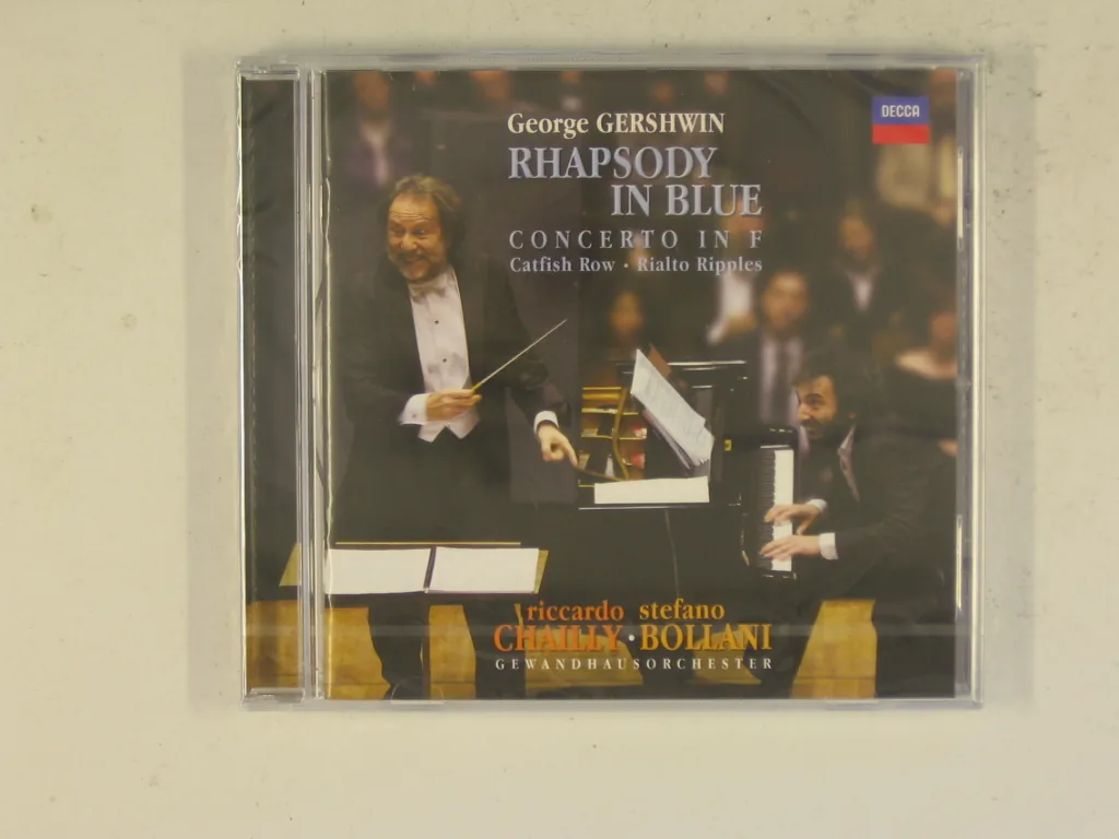 Copertina di Rapsodia In Blue-Suite S.-Concerto In F.