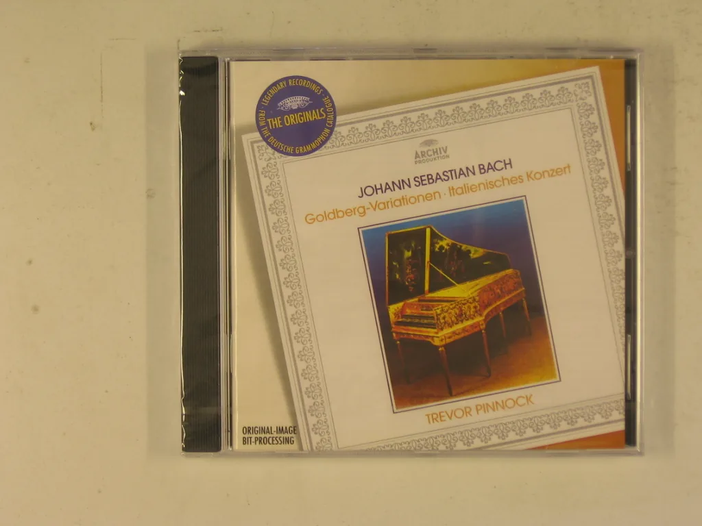 Copertina di Goldberg Variationen-Italienisches Konzert
