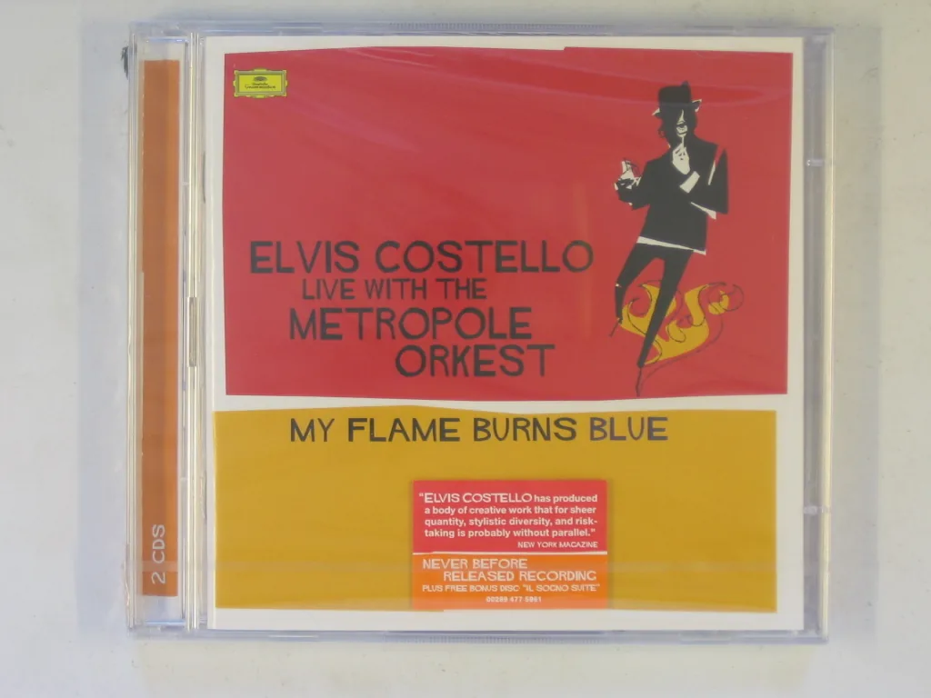 Copertina di My Flame Burns Blue