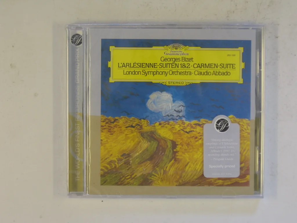 Copertina di L'Arlesienne-Suites 1 & 2-Carmen Suite