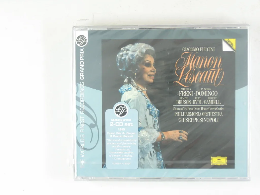 Copertina di Manon Lescaut