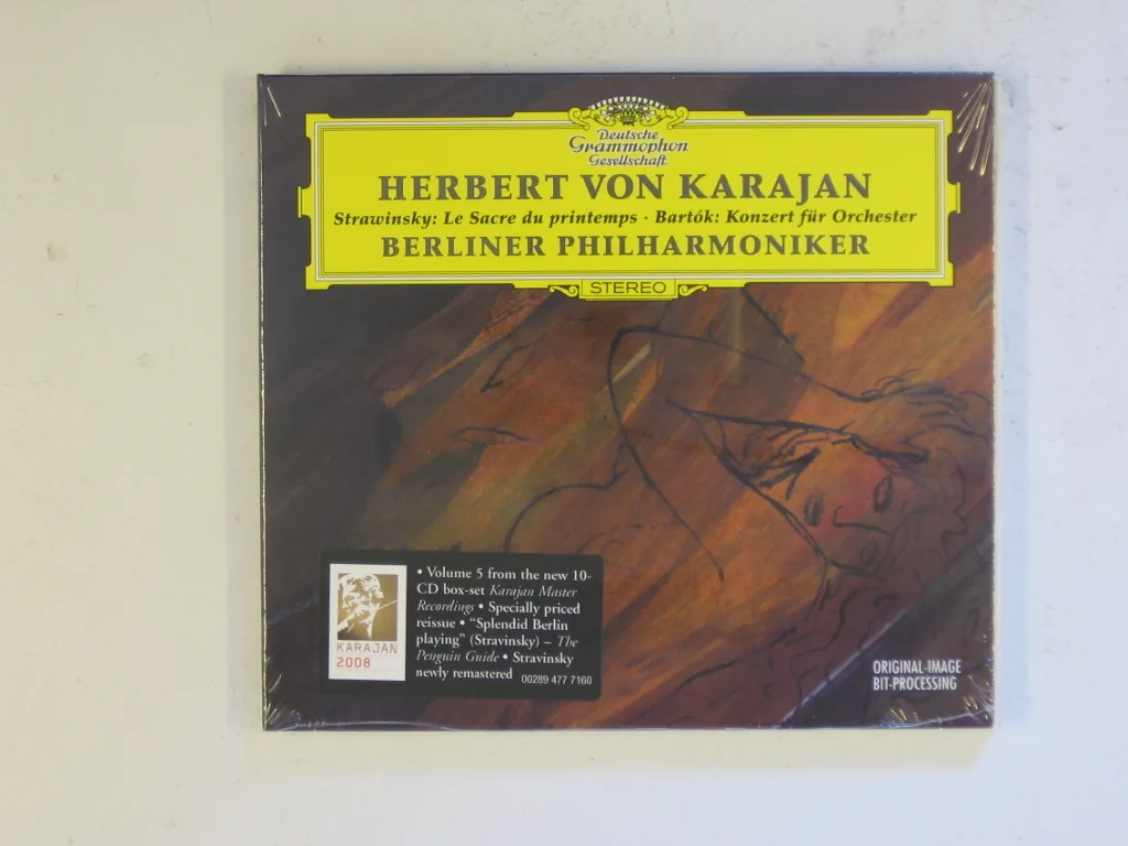Copertina di Le Sacre Du Printemps-Concerto For Orchestra