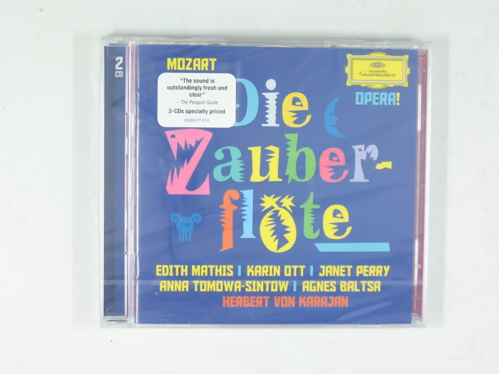 Copertina di Die Zauberflote - Herbert Von Karajan