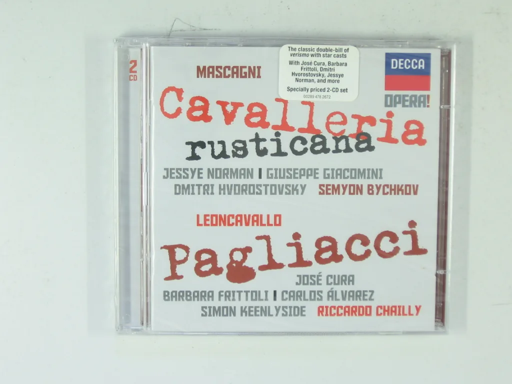Copertina di Cavalleria Rusticana-Pagliacci