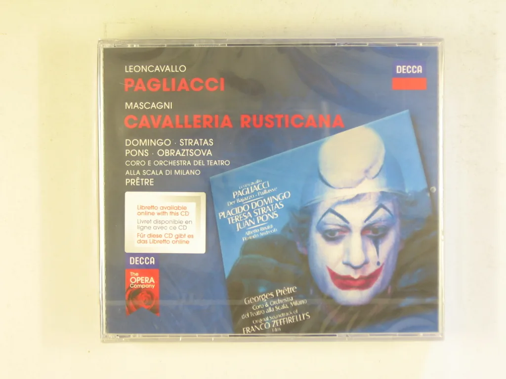 Copertina di Pagliacci - Cavalleria Rusticana
